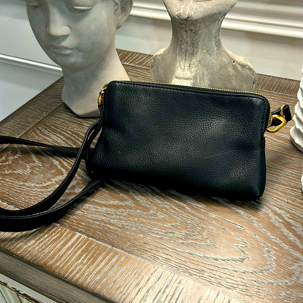 Hobo leather convertible crossbody